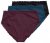 Ulla Popken 848803 Slip con pizzo confezione da 3 Bordeaux - Slip - 
