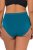 Ulla Popken 848803 Slip con pizzo confezione da 3 Petrolio - Slip - 