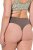Ulla Popken 848826 Perizoma animalier confezione da 3 Tortora - Slip - 