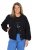 Ulla Popken 848940 Bomber Nero - Giacche - Giacche taglie forti da donna