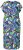 Ulla Popken 848980 Abito chemisier a fiori Lilla - Vestiti midi - Abiti midi taglie comode