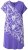 Ulla Popken 849033 Abito in chiffon fantasia Lilla - Abiti - Vestiti per tutte le taglie