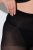 Ulla Popken 849047 Collant fantasia 100 den Nero - Collant & calzini - 