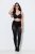 Ulla Popken 849047 Collant fantasia 100 den Nero - Collant & calzini - 