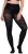Ulla Popken 849047 Collant fantasia 100 den Nero - Collant & calzini - 