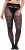 Ulla Popken 849055 Collant a fiori Nero - Collant & calzini - 