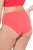 Ulla Popken 849140 Slip a fiori confezione da 5 Bianco panna - Slip - 