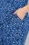Ulla Popken 849144 Pigiama animalier Blu scuro - Pigiami/Loungewear - 