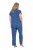 Ulla Popken 849144 Pigiama animalier Blu scuro - Pigiami/Loungewear - 