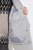 Ulla Popken 849221 Gilet trapuntato con collo a coste Grigio - Gilet - 