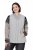 Ulla Popken 849221 Gilet trapuntato con collo a coste Grigio - Gilet - 