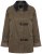Ulla Popken 849246 Giacca in ecopelle Verde oliva - Giacche - Giacche taglie forti da donna