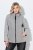 Ulla Popken 849472 Giacca trapuntata Grigio - Giacche - Giacche taglie forti da donna