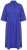 Ulla Popken 849541 Abito chemisier a maniche corte con coulisse Viola - Abiti chemisier - 