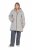 Ulla Popken 849552 Cappotto trapuntato Grigio - Cappotti - Cappotti taglie forti da donna