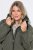 Ulla Popken 849552 Cappotto trapuntato Verde oliva - Cappotti - Cappotti taglie forti da donna