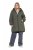 Ulla Popken 849552 Cappotto trapuntato Verde oliva - Cappotti - Cappotti taglie forti da donna