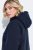 Ulla Popken 849619 Giacca HYPRAR impermeabile con fodera in teddy Blu scuro - Giacche - Giacche taglie forti da donna