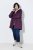 Ulla Popken 849619 Giacca antipioggia Viola scuro - Giacche - Giacche taglie forti da donna