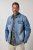 JP1880 849703 Giacca di jeans con molte tasche Blu indaco - Giubbotti - Giubbotti Uomo Taglie Forti