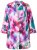 Ulla Popken 849728 Blazer a fiori in misto lino Bianco - Blazer - Blazer Taglie Forti da Donna