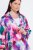 Ulla Popken 849728 Blazer a fiori in misto lino Bianco - Blazer - Blazer Taglie Forti da Donna