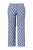 Ulla Popken 849850 Pigiama a quadri Azzurro - Pigiami/Loungewear - 