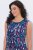 Ulla Popken 849887 Abito in jersey senza maniche Blu scuro - Abiti in jersey - 