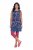 Ulla Popken 849887 Abito in jersey senza maniche Blu scuro - Abiti in jersey - 