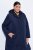 Ulla Popken 849908 Giacca antipioggia Blu scuro - Abbigliamento antipioggia - 