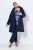 Ulla Popken 849908 Giacca antipioggia Blu scuro - Abbigliamento antipioggia - 
