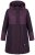 Ulla Popken 849908 Giacca antipioggia Bordeaux - Giacche - Giacche taglie forti da donna