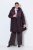 Ulla Popken 849908 Giacca antipioggia Bordeaux - Giacche - Giacche taglie forti da donna