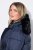 Ulla Popken 850041 Cappotto trapuntato Blu scuro - Cappotti - Cappotti taglie forti da donna
