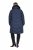 Ulla Popken 850041 Cappotto trapuntato Blu scuro - Cappotti - Cappotti taglie forti da donna