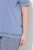 Ulla Popken 850045 Pigiama a maniche corte Azzurro - Pigiami/Loungewear - 