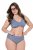 Ulla Popken 850077 Slip fantasia confezione da 5 Azzurro - Slip - 