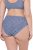 Ulla Popken 850077 Slip fantasia confezione da 5 Azzurro - Slip - 