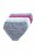 Ulla Popken 850077 Slip fantasia confezione da 5 Azzurro - Slip - 