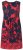 Ulla Popken 850175 Abito in jersey fantasia Corallo - Abiti in jersey - 