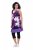 Ulla Popken 850175 Abito in jersey senza maniche con tasche Lilla - Abiti in jersey - 
