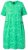 Ulla Popken 850204 Abito in jersey a maniche corte con scollo a V Verde - Abiti in jersey - 