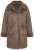 Ulla Popken 850251 Cappotto teddy Marrone chiaro - Cappotti - Cappotti taglie forti da donna