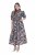 Ulla Popken 850298 Abito chemisier a fiori Blu scuro - Vestiti maxi - Abiti maxi taglie forti