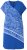 Ulla Popken 850389 Abito in chiffon fantasia Blu - Abiti - Vestiti per tutte le taglie