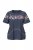 Ulla Popken 850403 Pigiama a fiori Blu scuro - Pigiami/Loungewear - 