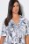Ulla Popken 850441 Pigiama fantasia Bianco panna - Pigiami/Loungewear - 