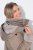 Ulla Popken 850509 Giacca in pelliccia sintetica Tortora - Giacche - Giacche taglie forti da donna