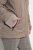 Ulla Popken 850509 Giacca in pelliccia sintetica Tortora - Giacche - Giacche taglie forti da donna