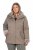 Ulla Popken 850509 Giacca in pelliccia sintetica Tortora - Giacche - Giacche taglie forti da donna